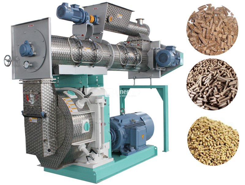 1-30TPH poultry and livestock feed pellet production line
