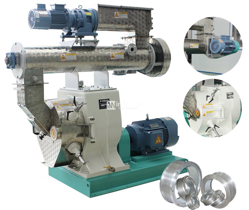 livestock feed pellet line