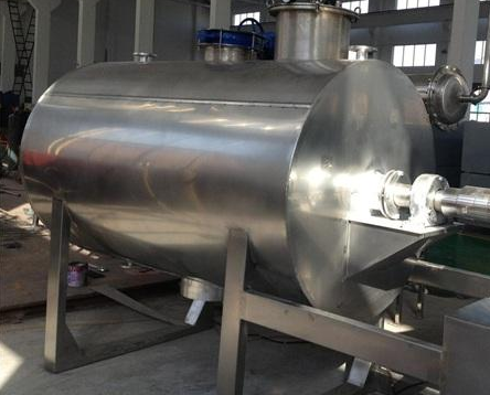 Rotary vacuum harrow dryer